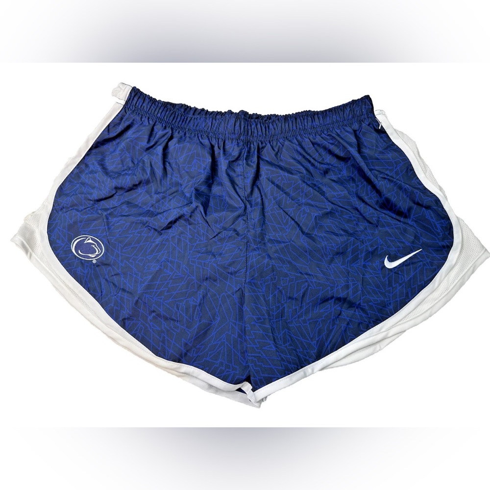 Women's Nike Blue Penn State Nittany Lions Tempo 3" Running Shorts Size XL